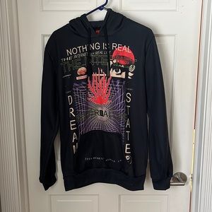 Teen hearts psychedelic hoodie